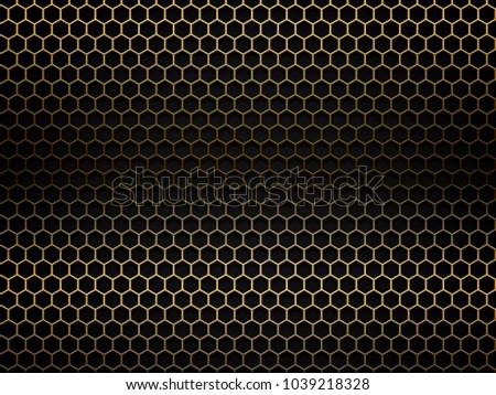      Abstract Honeycomb Background 