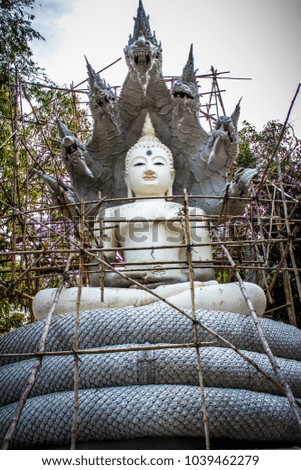Buddha in Ubon Ratchathani.
