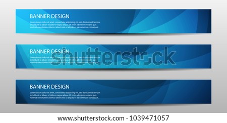 Abstract vector banners with bright geometric background / annual report / design templates / future Poster template design