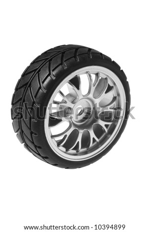 sport tire isolated on the white background