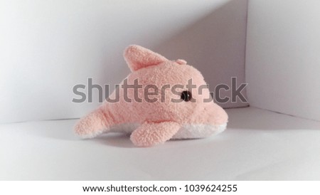 pink whale doll