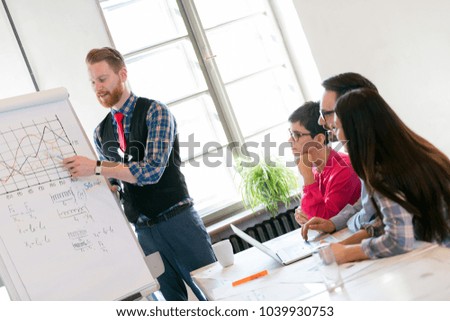 Picture of architects working together in office