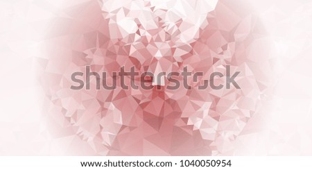 Low polygonal mosaic layout for horizontal banner, label, tag, flyer and abstract web background. Copy space. Vector clip art.