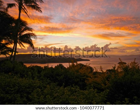 Sunset on Hamilton Island, Australia