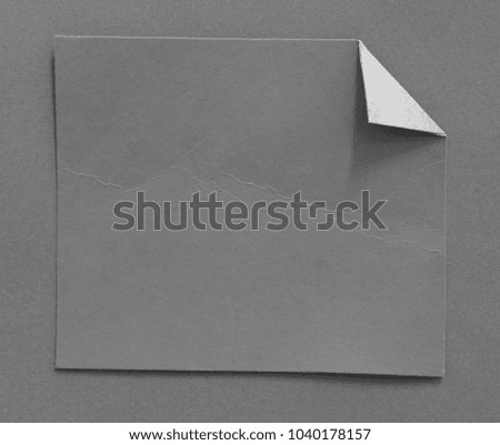 Abstract gray torn paper sheets background