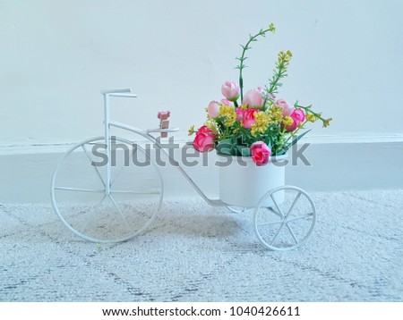Flower bouquet  , Blessing card 