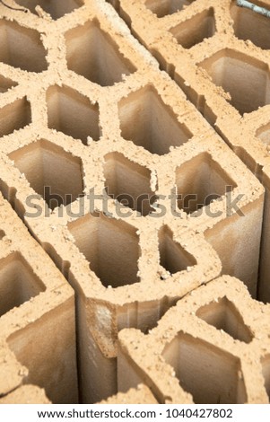 Construction material: paver bricks to be installed on pallete