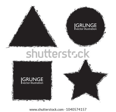 Scratch Grunge Urban Background.Texture Vector.Dust Overlay Distress Grain ,Simply Place illustration over any Object to Create grungy Effect .square , triangle, circle , star shape for your design.