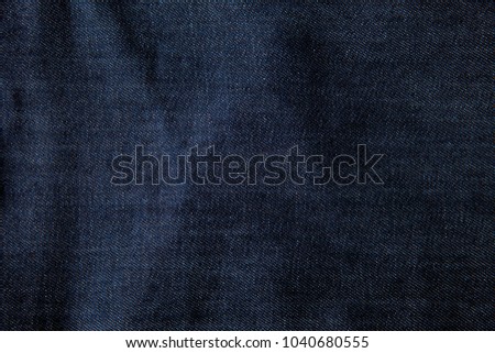 dark blue denim jeans texture.