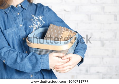 Soft photo of woman with old book