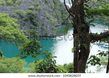 Most famous Coron, Palawan view spot in the Philippines
