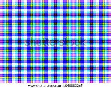 abstract background | multicolored tartan pattern | chromatic gingham texture | geometric intersecting striped illustration for wallpaper tablecloth fabric garment gift wrapping paper graphic design
