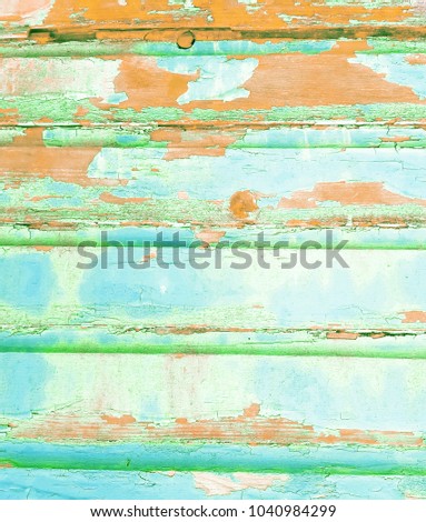Rustic aged wooden siding panel texture background