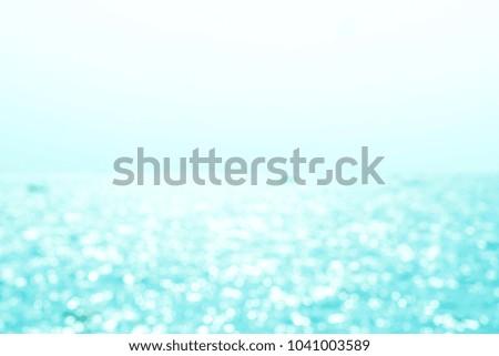 Sea background explore with blue sky cloud horizon nature landscape summer wallpaper surface wave texture. Exotic water Tropical paradise relax. Travel Calm Ocean