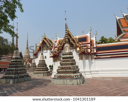 Temple complex in Thailand