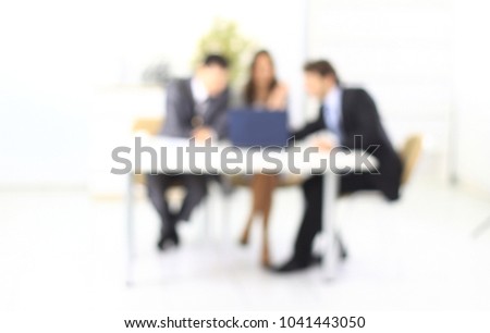 business background. blurred image of business team