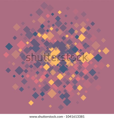 Rhombus purple minimal geometric cover template of isolated elements.Future geometric template rhombus purple. Used as print, card, backdrop, template, texture, background, wallpaper, banner, border