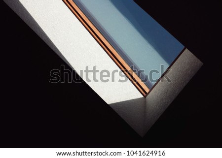 Abstract view of skylight