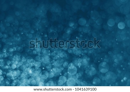 abstract gorgeous bright blue bokeh background.