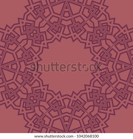 Lace seamless pattern. floral ornament. Creative Vector illustration. for design invitation, background, wallpaper
