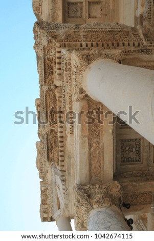   The ancient city of Ephesus