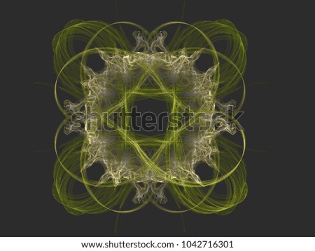 Beautiful color background. Abstract fractal illustration generated by computer. Design element for book covers, presentations layouts, title and page backgrounds. Digital collage. Raster clip art.