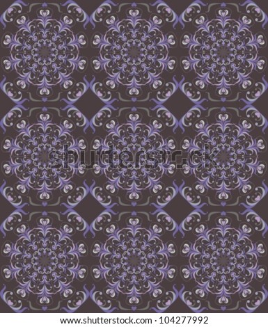 floral seamless background - pattern for continuous replicate