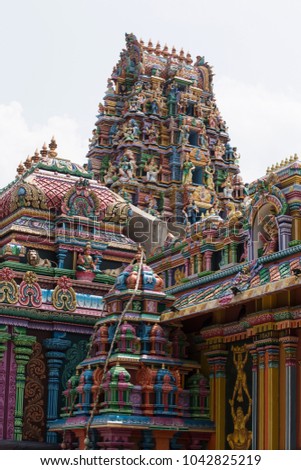 Hindu temple in Trincomalee