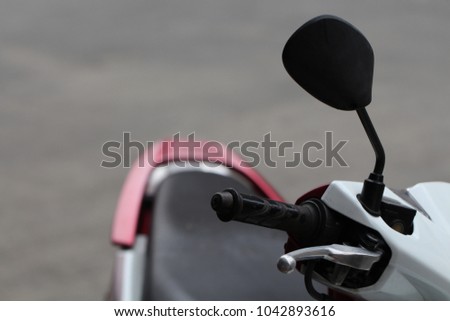 Motorcycle's body detail