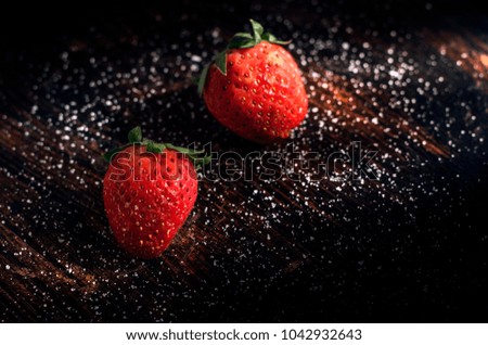 organic strawberry closeup tasty 