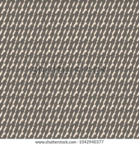Fabric texture with strong thread. Monochrome abstract knit background. Vector illustration.