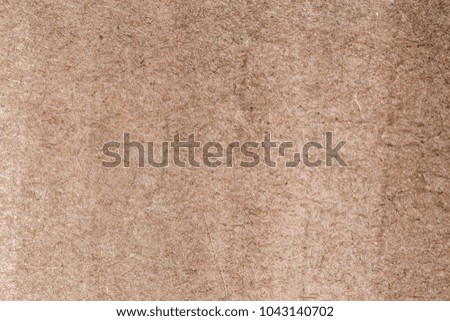 texture of hairy cardboard, background closeup image