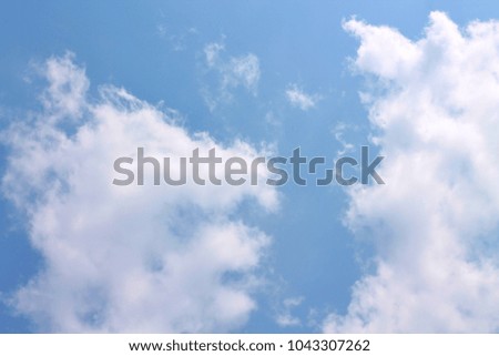 blue sky and white clouds,background.