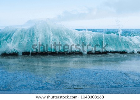 Storm Sea Wave