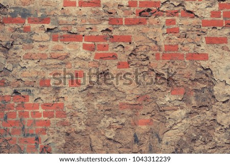 Old brick wall. grunge background. Grange texture