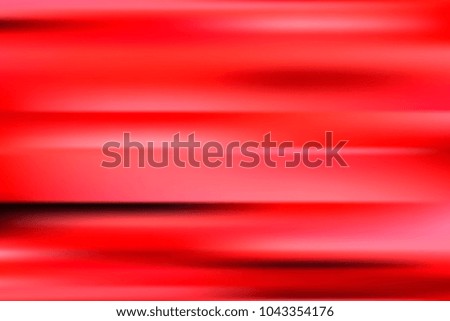 Vector abstract horizontal energy design red color.