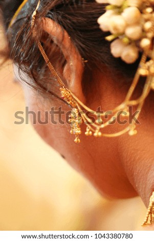 indian wedding jewellery ear rings 