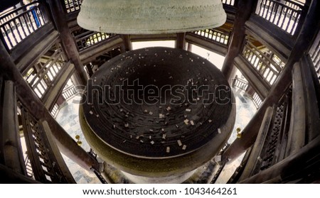 Giant Bell at the Bai Dinh Pagoda - Ninh Binh, Vietnam