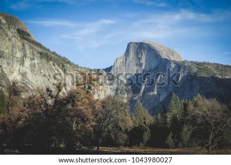 Yosemite National Park Tunnel View and Half Dome