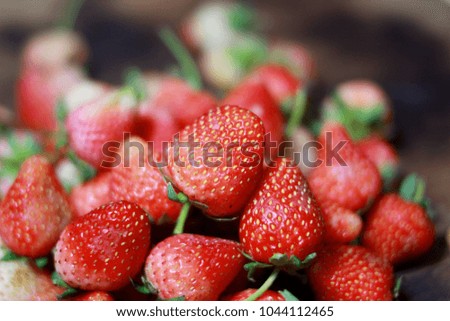 fresh sweet strawberry