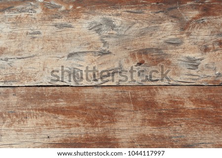 Old brown wooden  for background.