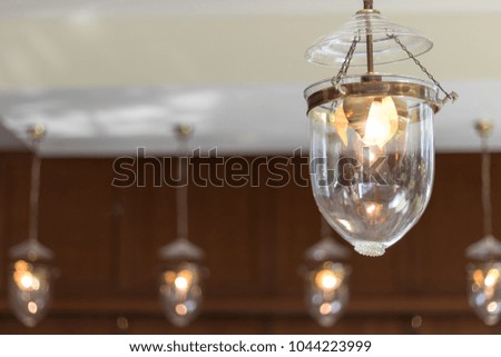 Ceiling light or lamp for home decoration