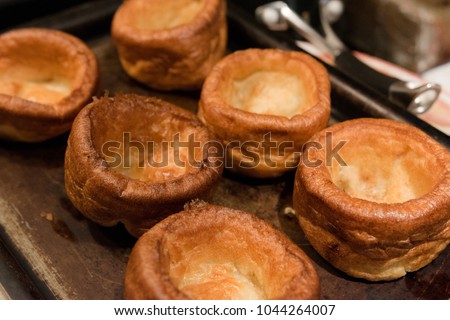 Yorkshire Pudding, England Royalty-Free Stock Photo #1044264007