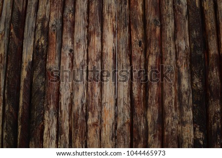 Incredible fabulous background of wooden bars. The texture of the wood
