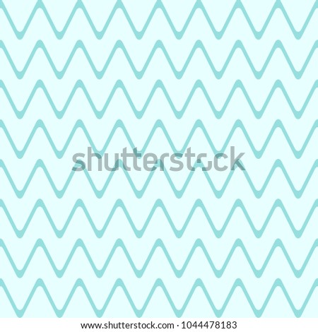 Background pattern stripe seamless vector texture green aqua pastel two tone colors. Wallpaper backdrop wave striped abstract retro styled. Graphic design geometric shape. 