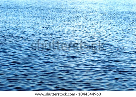 texture of water ripples on a lake