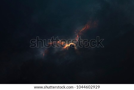 Nebula. Science fiction wallpaper, planets, stars, galaxies and nebulas in awesome cosmic image. Elements of this image furnished by NASA