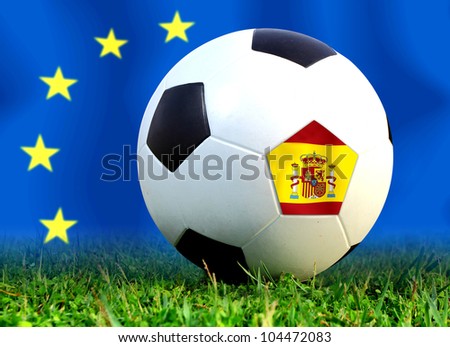 Spain  soccer ball