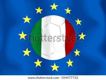 Italy soccer ball