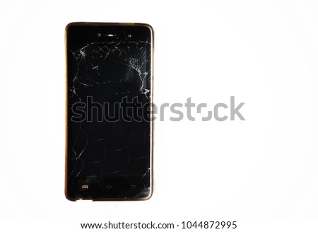 Broken Screen Phone